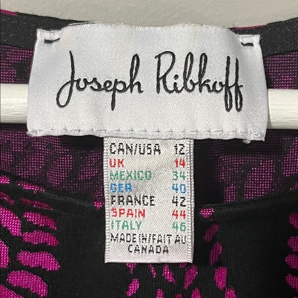 Joseph Ribkoff Style 163736 Print Sleeveless Sheath Dress - Picture 9 of 11